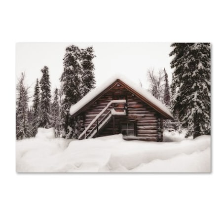 Philippe Sainte-Laudy 'A Chalet In Finland' Canvas Art,16x24